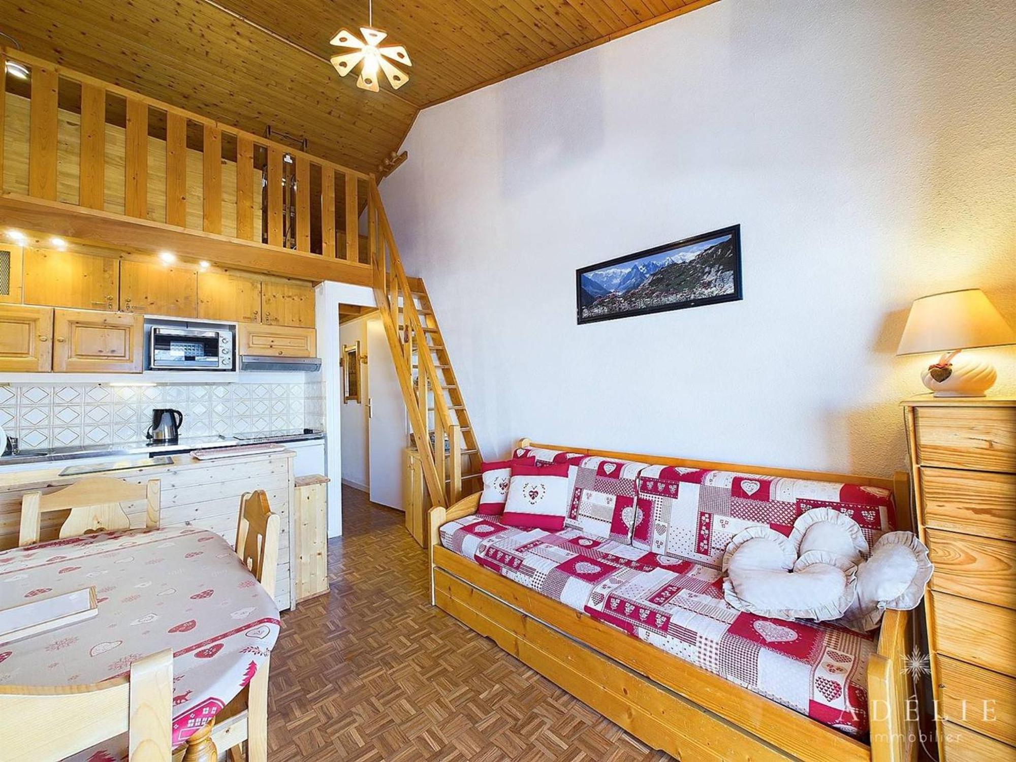 Studio Cabine Et Mezzanine Pour 4 Pers A Montvalezan-La Rosiere - Fr-1-398-550 Exterior photo