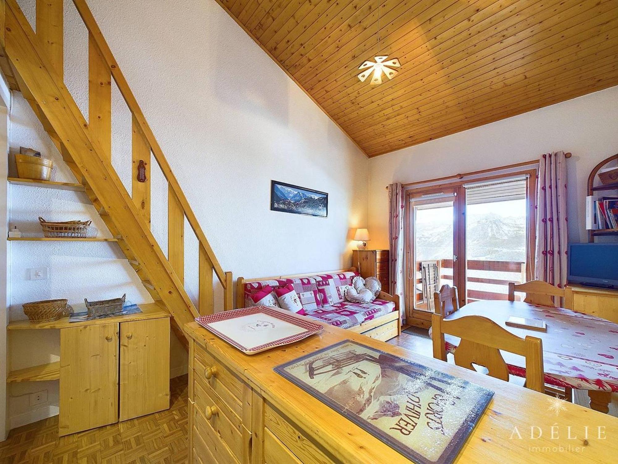 Studio Cabine Et Mezzanine Pour 4 Pers A Montvalezan-La Rosiere - Fr-1-398-550 Exterior photo